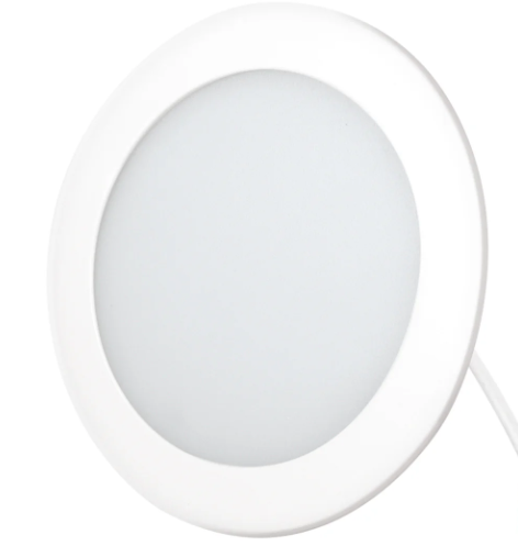 LÃ¡mpara Empotrable 3W-Redondo-8CM-6K-200L-Blanca