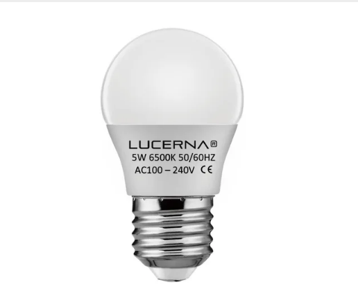 Bombillo Led 5W-G45-E27-3K-450L