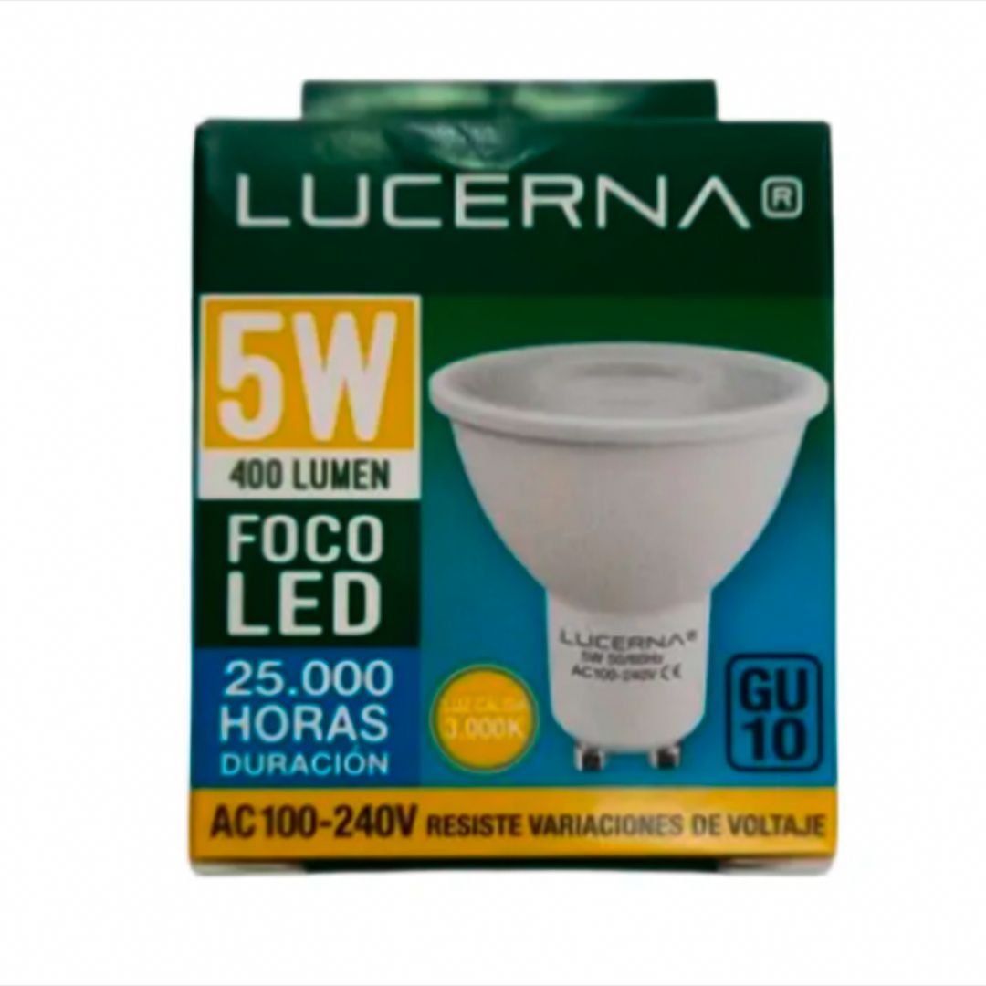 Bombillo Led 5W-DicrÃ³ico-GU5.3-3K-450L